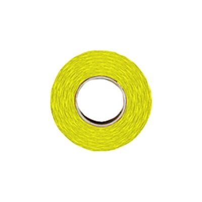 Árazószalag FORTUNA 25x16mm perforált sárga 10 tekercs/csomag